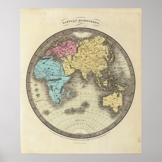 Póster Hemisfério Leste 10 (Frente)