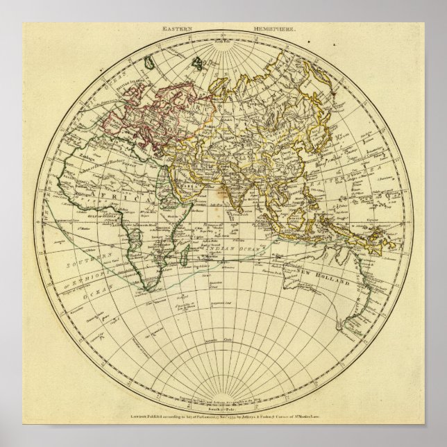 Póster Hemisfério Leste 9 (Frente)