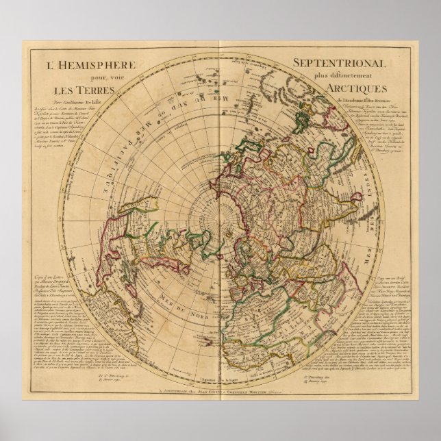 Póster Hemisfério norte 5 (Frente)