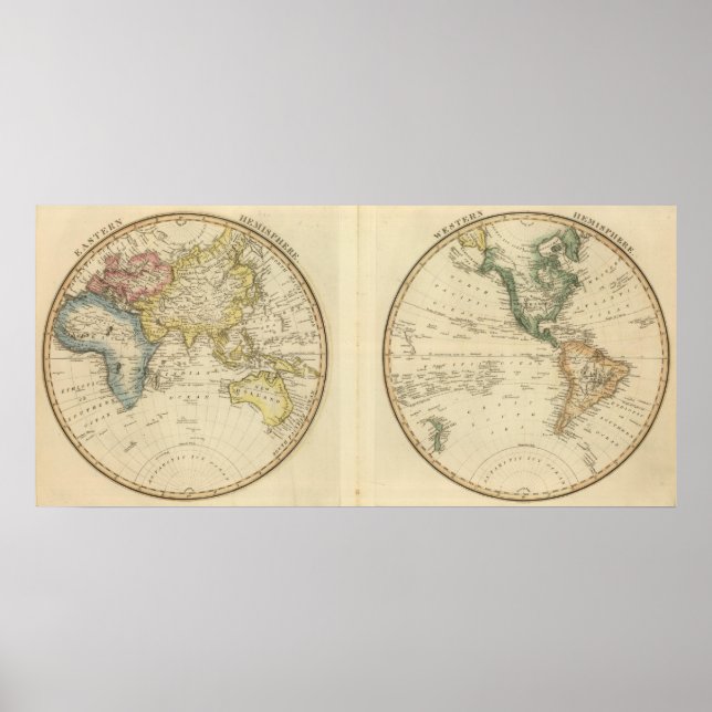 Poster Hemisfério Oriental 13 (Frente)