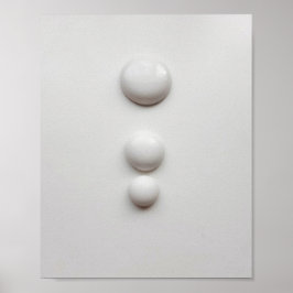 Poster Hemisférios de porcelana 1