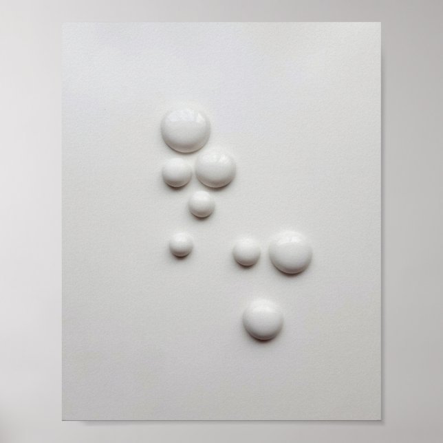 Poster Hemisférios de porcelana 2 (Frente)