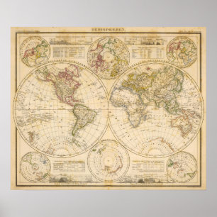 Poster Hemispheres