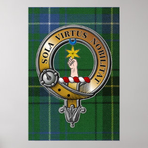 Poster Henderson Tartan & Crachá