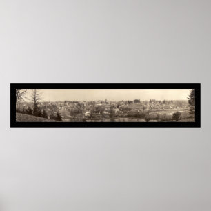 Poster Hendersonville, foto 1911 do NC