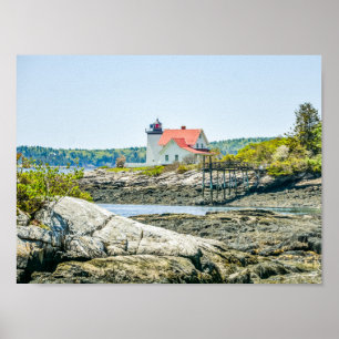 Poster Hendricks Head Maine Lighthouse