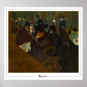 Poster Henri de Toulouse-Lautrec Cartaz de Arte Zedign #2