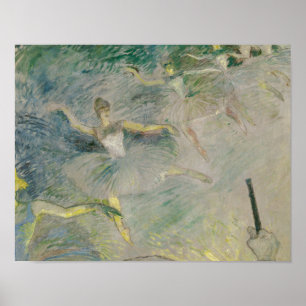 Poster Henri de Toulouse-Lautrec - Dançarinos Balés