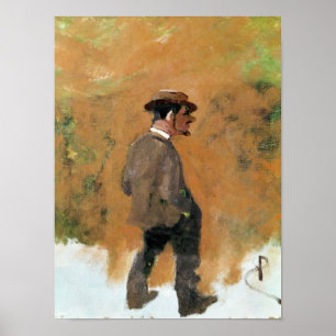 Poster Henri de Toulouse-Lautrec envelhecido 19, 1883
