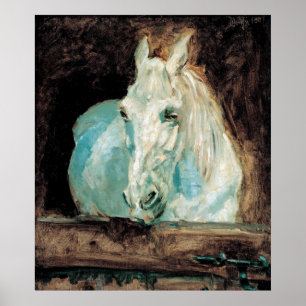 Poster Henri de Toulouse-Lautrec Gazelle O Cavalo Branco