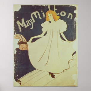 Póster Henri de Toulouse-Lautrec   maio Milton, France