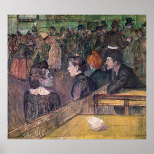 Poster Henri de Toulouse-Lautrec   no Moulin de la GA