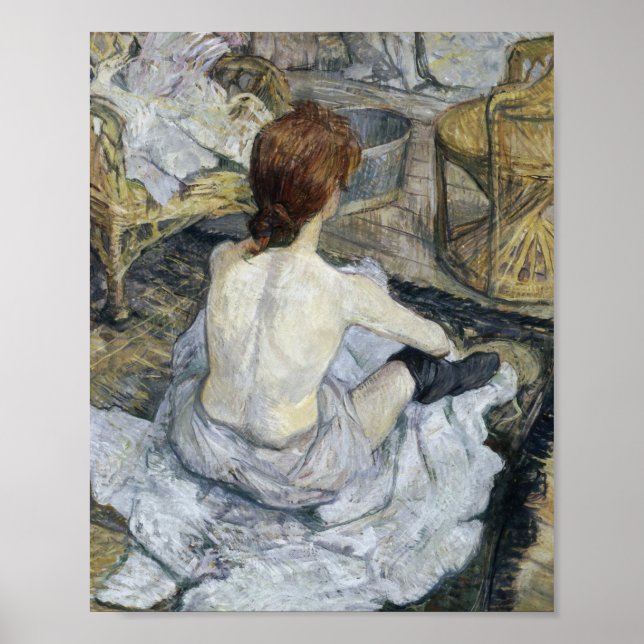 Poster Henri De Toulouse - Lautrec - Rousse (Frente)