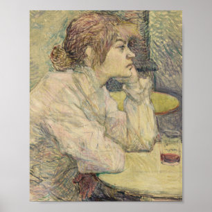 Poster Henri De Toulouse Lautrec - The Hangover (Suzanne)