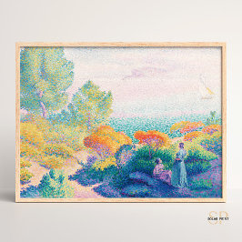 Poster Henri Edmond Cross Duas Mulheres pela Pintura Shor