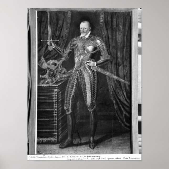 Póster Henri I Duque de Montmorency (Frente)