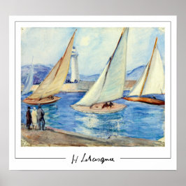 Poster Henri Lebasque Cartaz de Arte Zedign #4