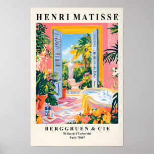 Poster Henri Matisse Aestética Bathroom Wall Art, Dopamin
