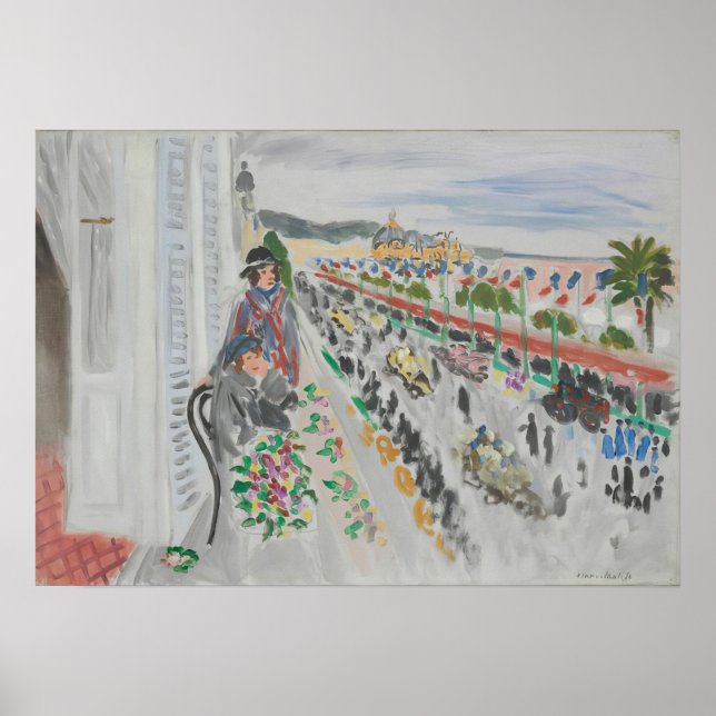 Poster Henri Matisse - Festival de Flores - 1922 (Frente)