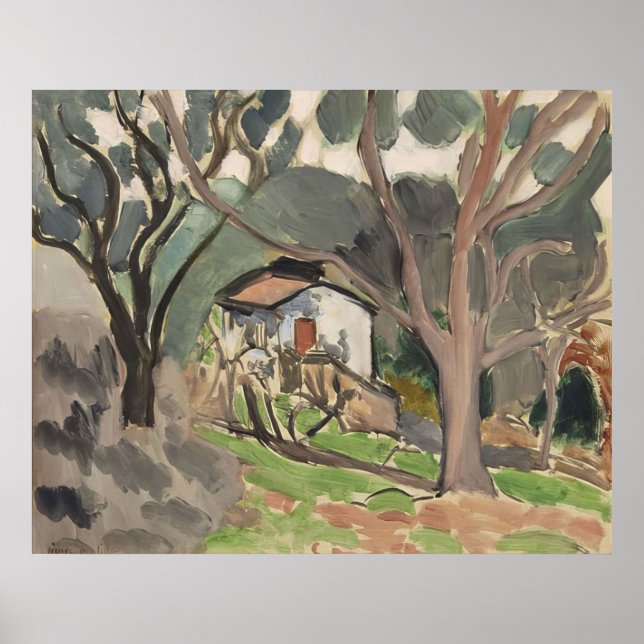 Poster Henri Matisse - La Maisonnette - 1919 (Frente)