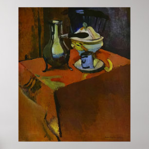 Poster Henri Matisse - Pratos numa Mesa - 1900