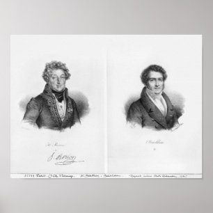 Póster Henri Montan Berton e Francois Adrien
