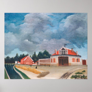 Poster Henri Rousseau - A Fábrica Presidencial