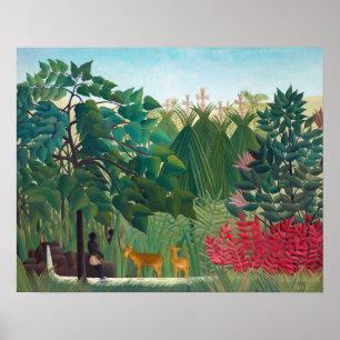 Poster Henri Rousseau - A Quebra d'Água