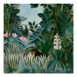 Póster Henri Rousseau - A Selva Equatorial