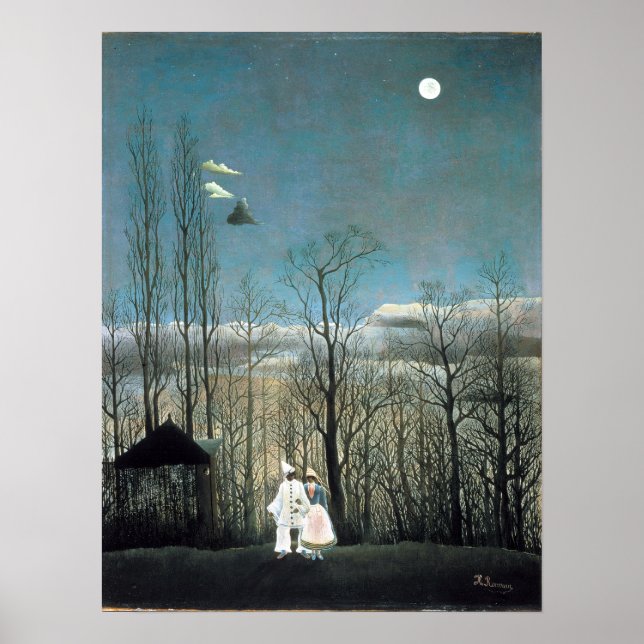 Poster Henri Rousseau Carnaval Noite (Frente)