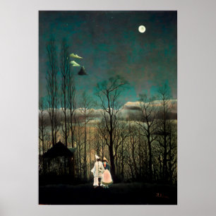 Poster  Henri Rousseau - Carnival Evening