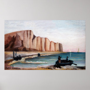 Poster Henri Rousseau - Cliff