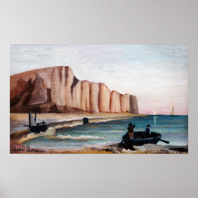 Poster Henri Rousseau - Cliff (Frente)