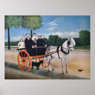 Poster Henri Rousseau - La Carriole du pere Junier