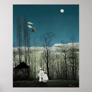 Poster Henri Rousseau - Noite de Carnaval