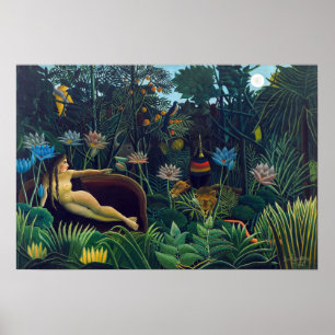 Poster Henri Rousseau - O Sonho / Le Reve