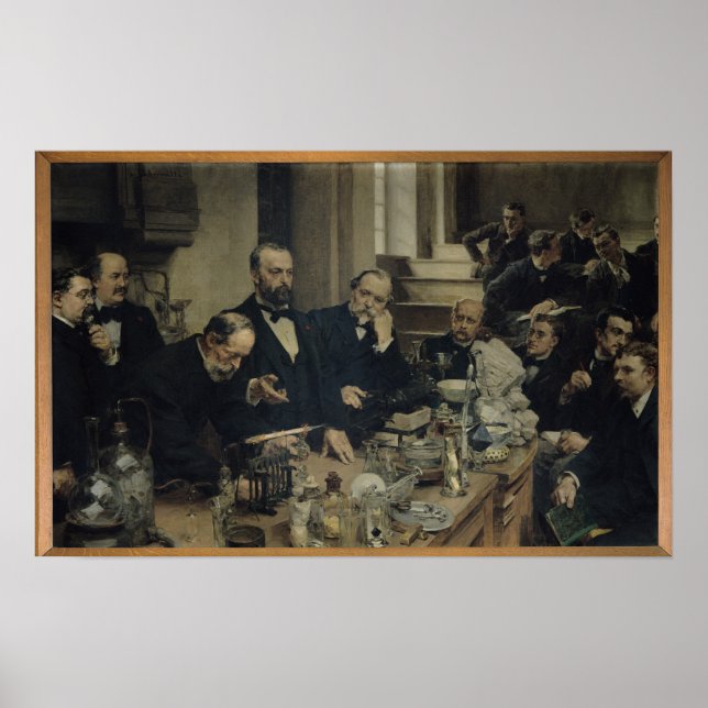 Poster Henri Sainte-Claire Deville, 1890 (Frente)