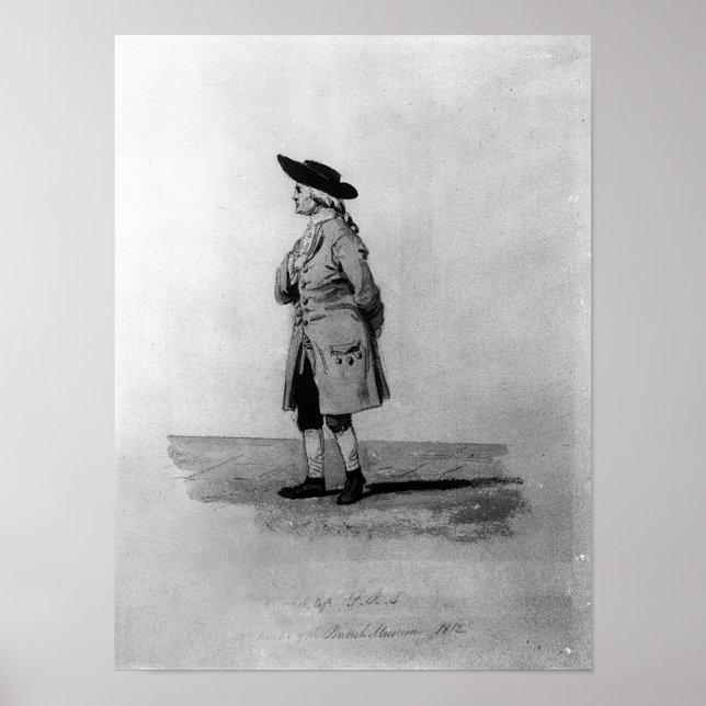 Póster Henry Cavendish, F.R.S., 19º c. (Frente)