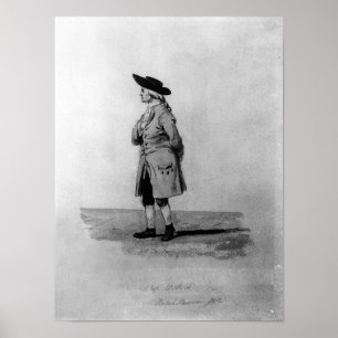 Póster Henry Cavendish, F.R.S., 19o C.