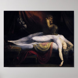 Poster Henry Fuseli A Pintura Do Pesadelo