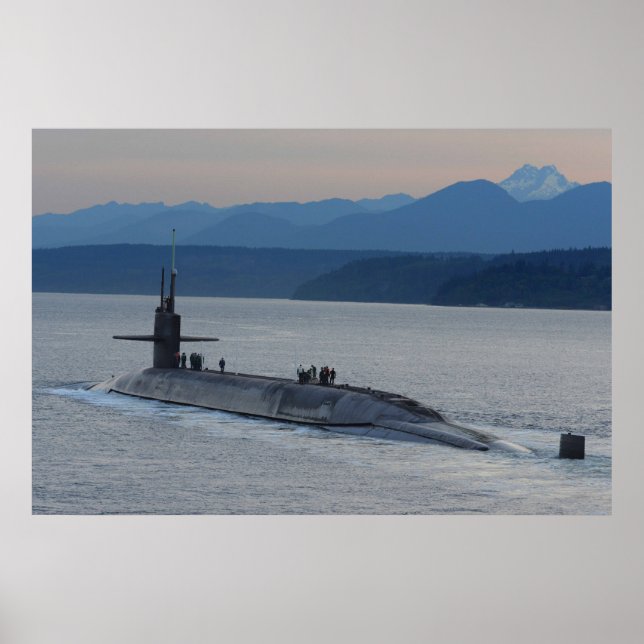 Póster Henry M. Jackson (SSBN 730) (Frente)