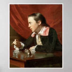 Póster Henry Pelham (menino com um esquilo), 1765