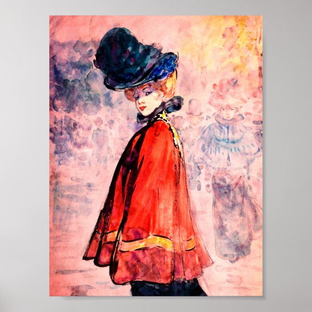 Poster Henry Somm - Elegante No Cabo Vermelho (Frente)
