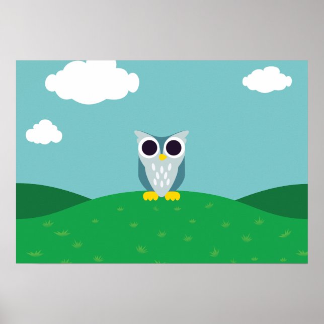 Póster Henry the Owl (Frente)