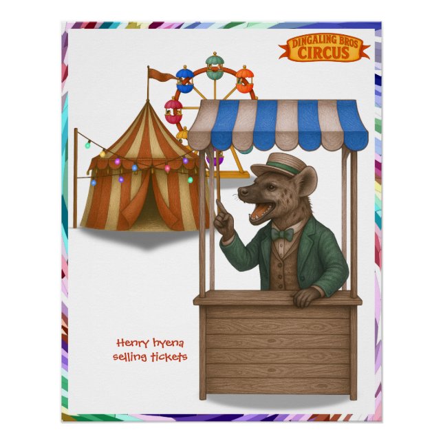 Póster Henry vendedor de hienas (Frente)