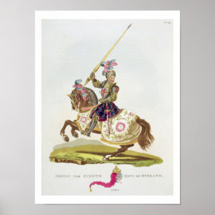 Póster Henry VIII, rei de Inglaterra (1491-1547) 1525, de