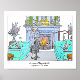 Poster Her Majesty, Queen Elizabeth II