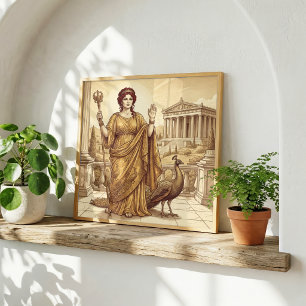 Poster Hera Mitologia Grega
