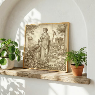 Poster Hera Mitologia Grega