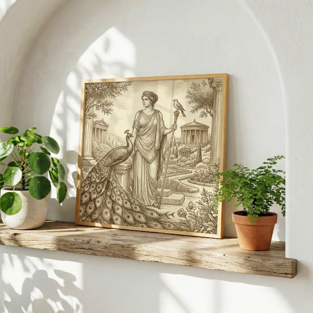 Poster Hera Mitologia Grega (Criador carregado)